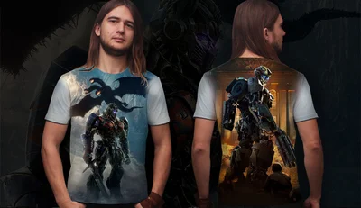 Футболки с полной запечаткой: Трансформеры 2017